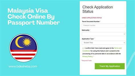 malaysia e visa check by passport number